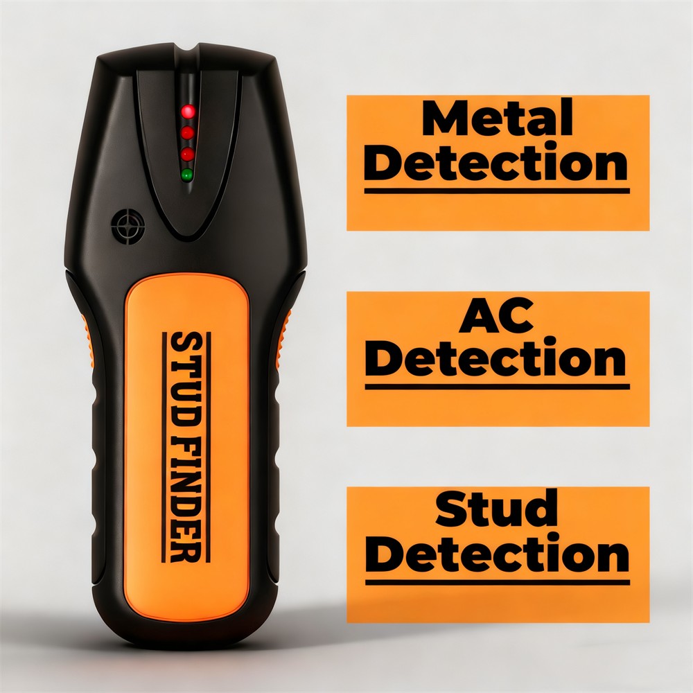 Stud Finder Magnetic - Detektor Logam Genggam Multifungsi Pencari Stud