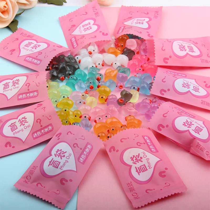 Home Improvement Kids - 5 buah mainan bebek kecil Resin