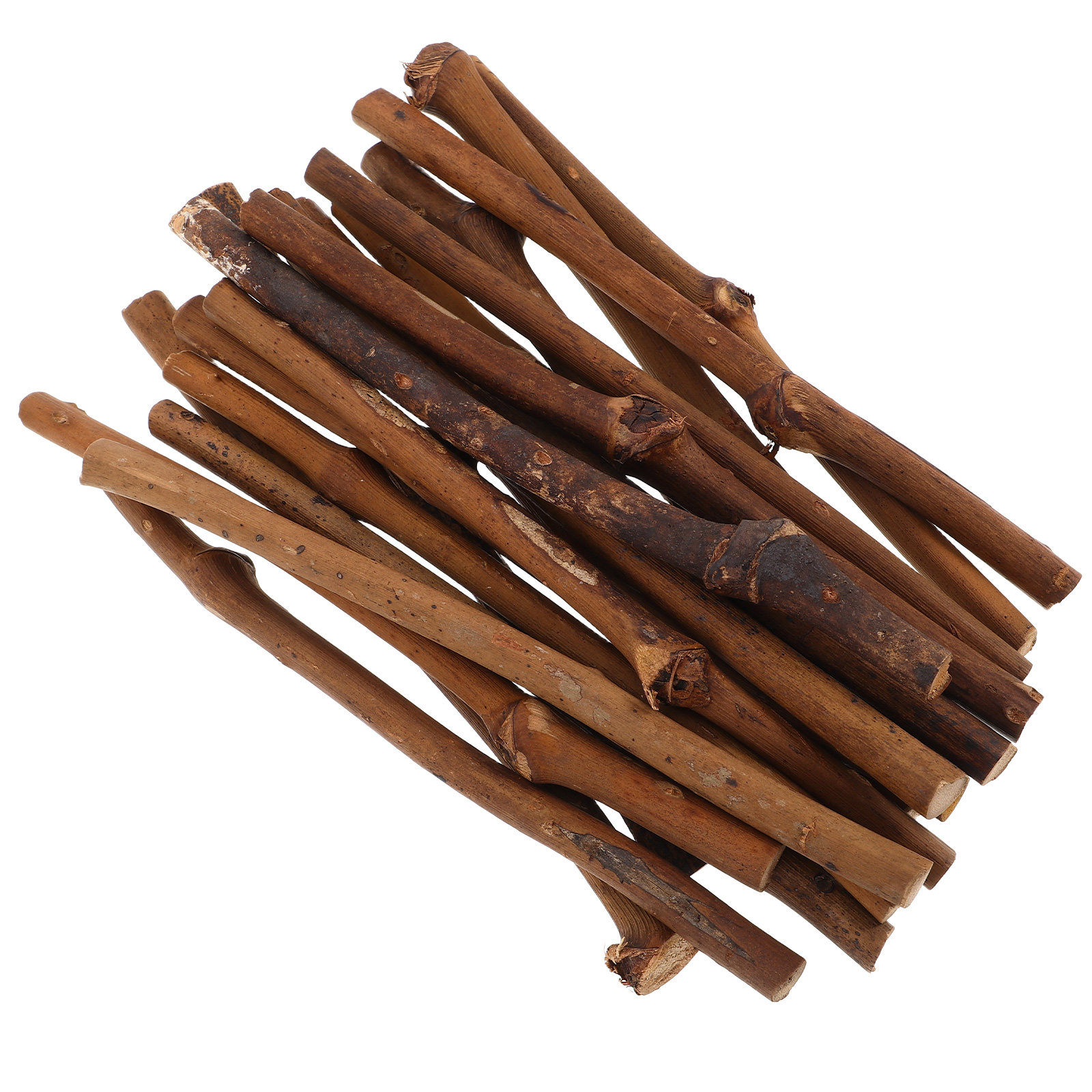 Wood Filler Stick - 20 Buah Batang Kayu Alami Mini,