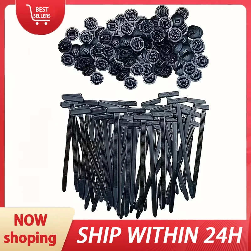 Home Improvement Help - Kabel pengikat nilon - pengunci tekan,