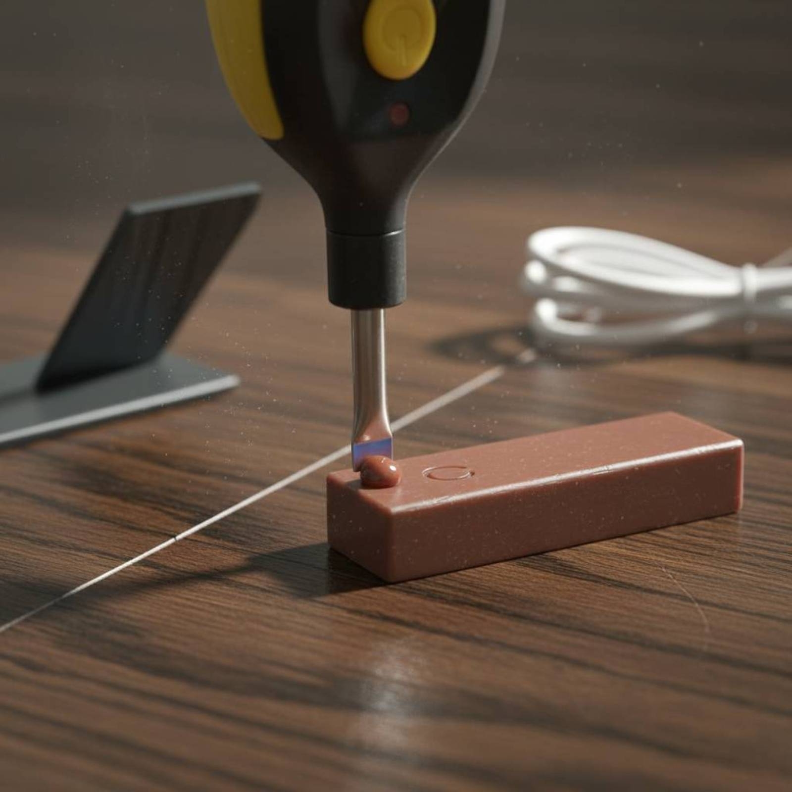 Wood Filler Stick - Kit Perbaikan Lantai Kayu, Pena Pemanas