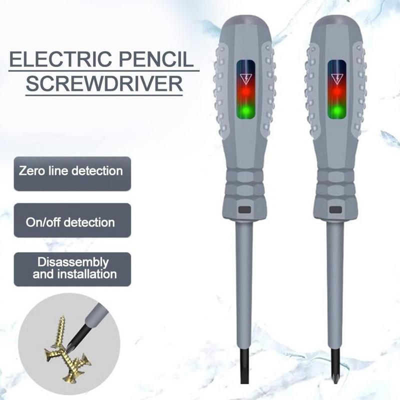 Stud Finder Magnetic - 2-In-1 1 Buah Obeng Detektor Listrik