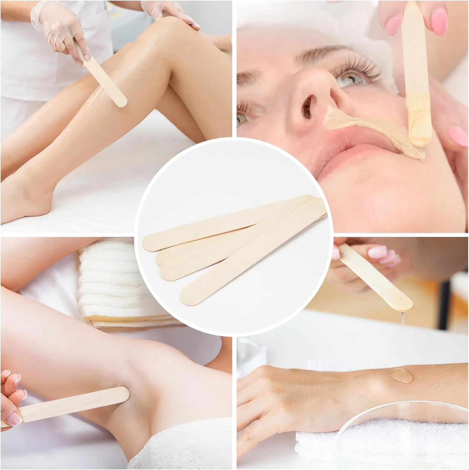 200/100/50/5 Buah Stik Waxing  - Wood Filler Stick ulasan dan harga
