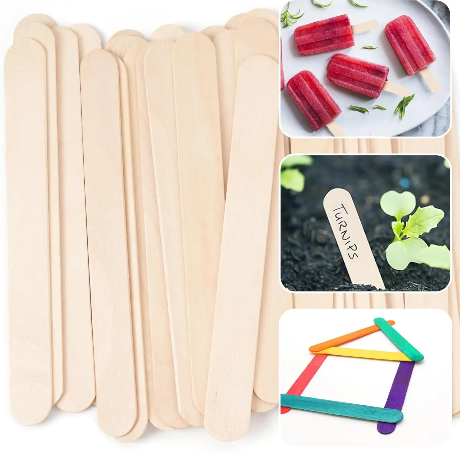 200/100/50/5 Buah Stik Waxing  - Wood Filler Stick ulasan dan harga