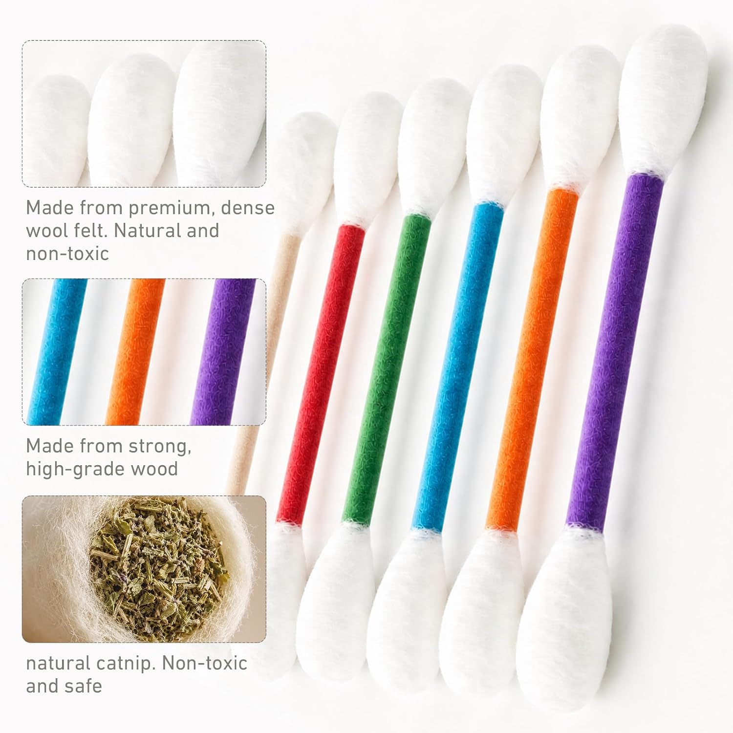 Mainan kucing kreatif berbentu - Wood Filler Stick ulasan dan harga