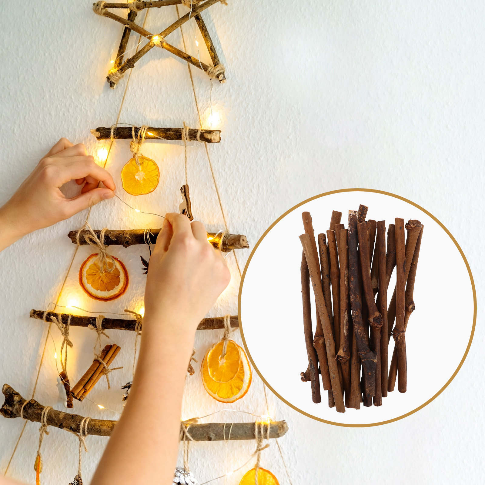 20 Buah Batang Kayu Alami Rust - Wood Filler Stick ulasan dan harga