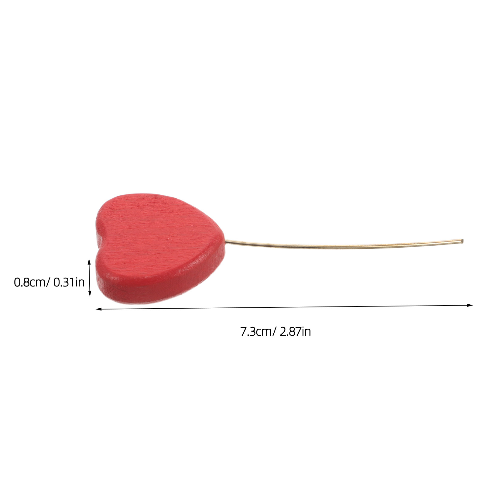 6 Buah Tongkat Kayu Bentuk Hat - Wood Filler Stick ulasan dan harga