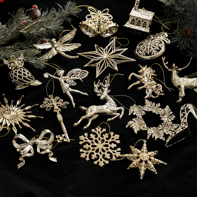 Ornamen Pohon Natal 2025 Emas  - Home Improvement Kids ulasan dan harga